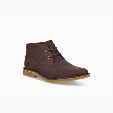 UGG Groveland Chukka Brown Desert Boots for Men (KOXB50768)